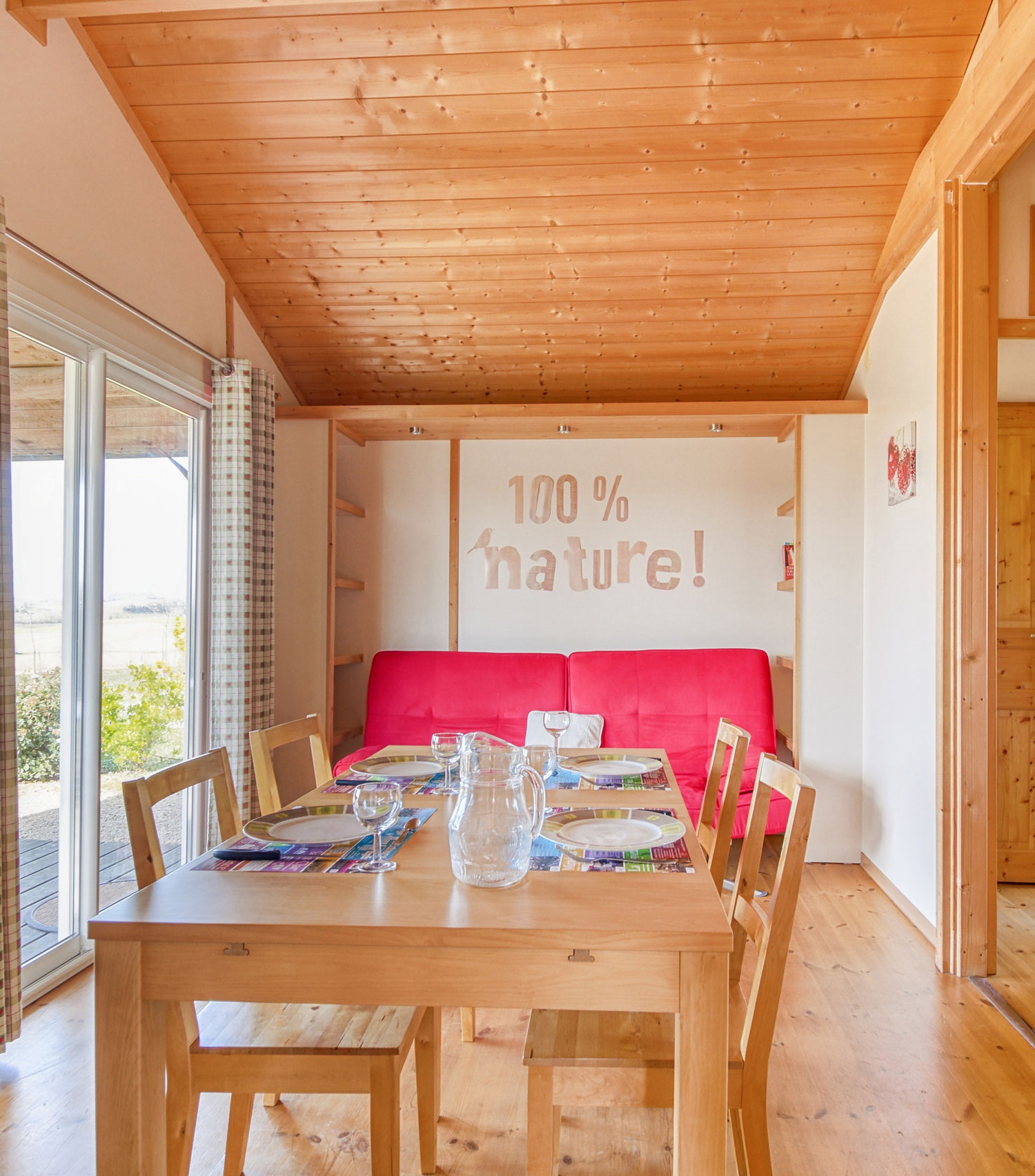 Location de cabanes-chalets en bois dans le Gers